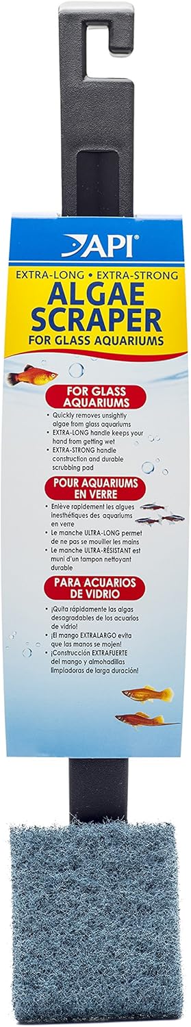 Aquarium Glass Algae Scraper - 1 Count