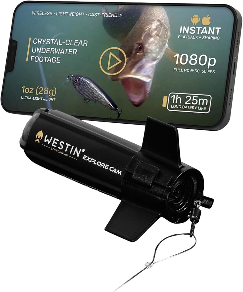 Underwater Fish Camera - Castable, Wireless, HD Video