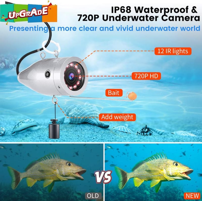 Ice Fishing Camera with DVR & 7