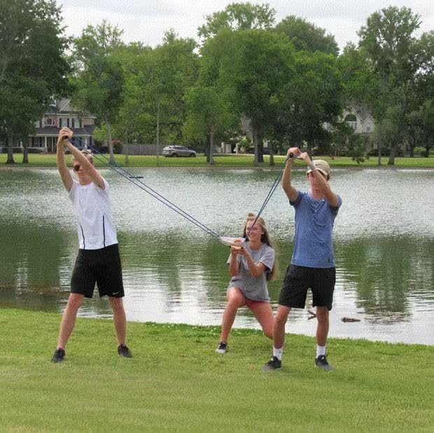 Giant Heavy-Duty Water Balloon Slingshot for 3 Adults