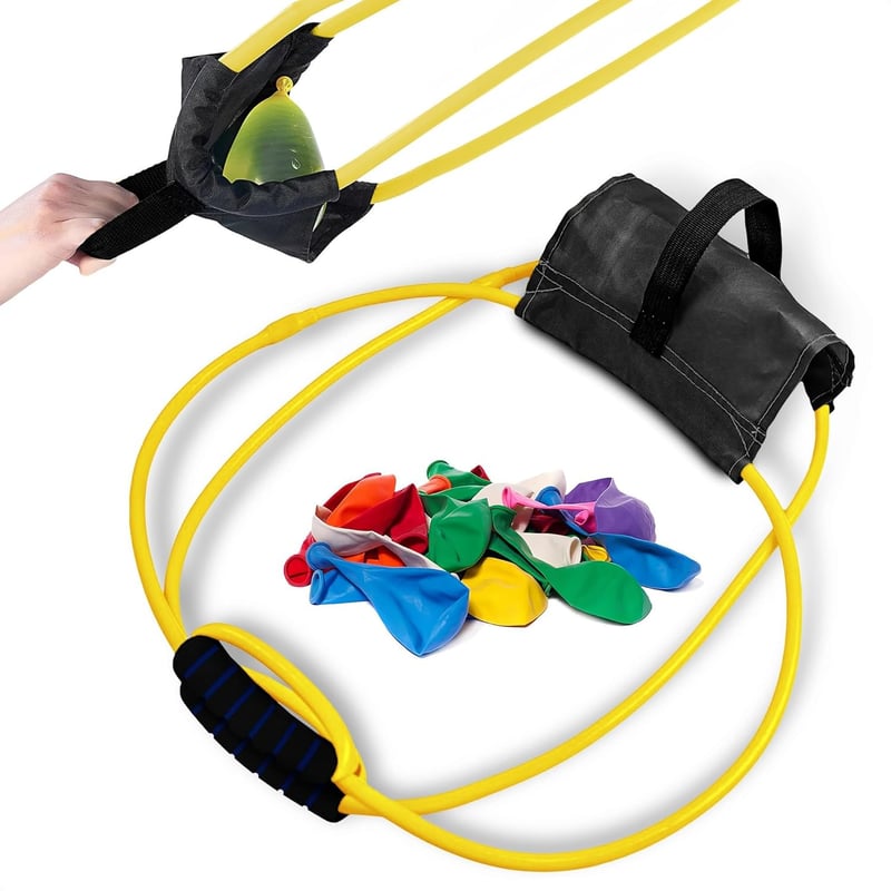 Water Balloon & T-Shirt Launcher Slingshot for Outdoor Yard Games