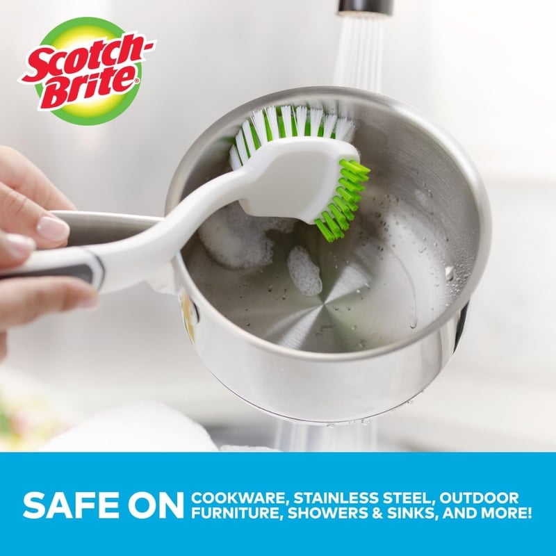 Dish & Pot Cleaning Brush Set, Dishwasher-Safe, Pack of 4