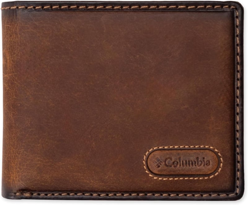 Men's Bifold Wallet with Card Slots & ID Window