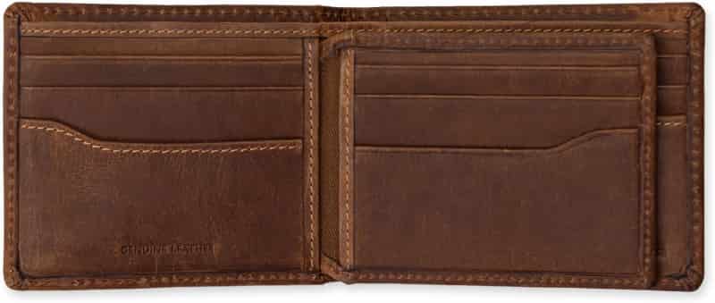 Men's Bifold Wallet with Card Slots & ID Window