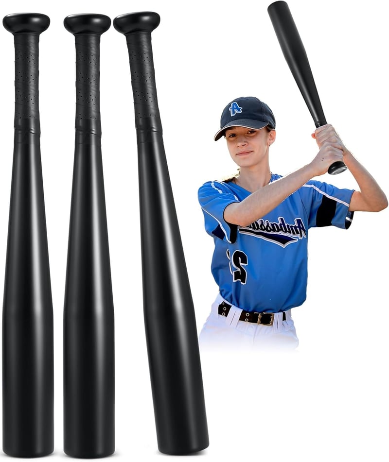 Aluminum One-Hand Baseball Bat Set for Training & Defense
