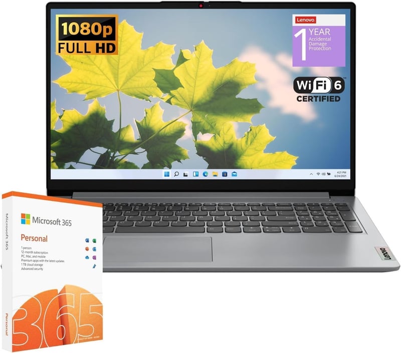 Student Laptop, Intel, 20GB RAM, 1TB SSD, 15.6