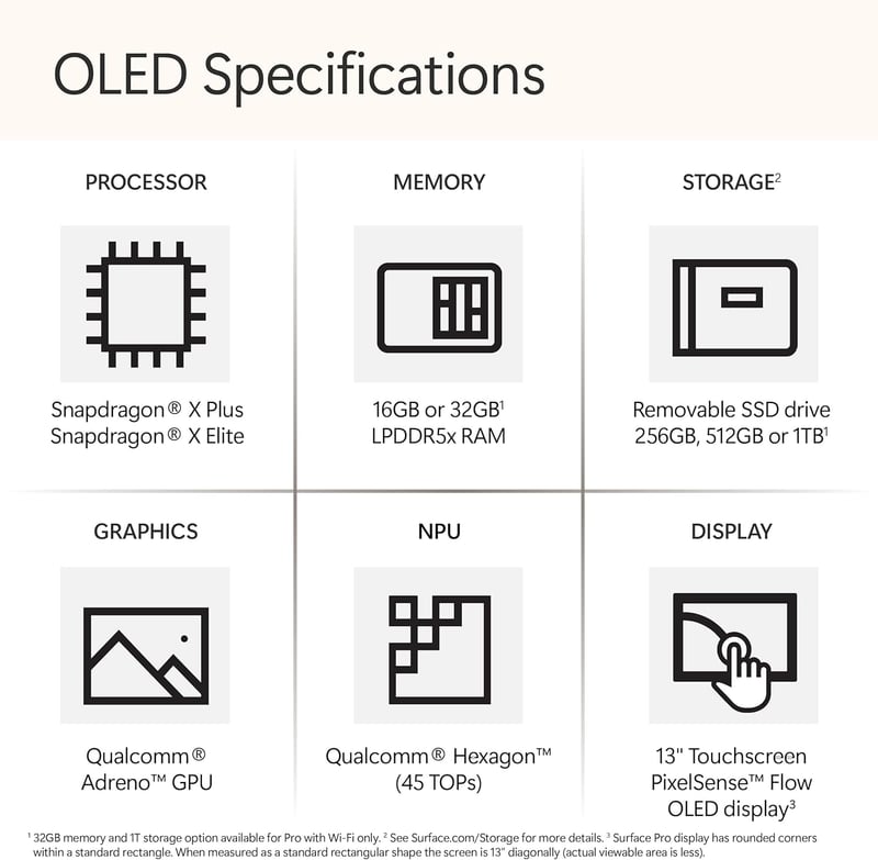 2024 Surface Pro Laptop/Tablet, 13