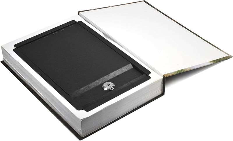 Hidden Book Safe Lock Box by Barska