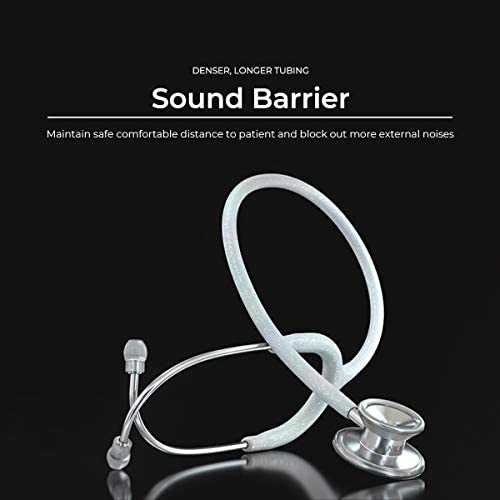 Pet-Themed Titanium Stethoscope for Adults, Lightweight MDF Design