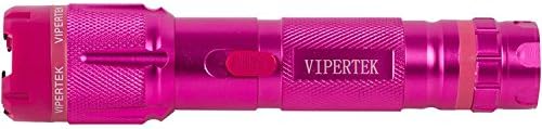 Rechargeable Aluminum Stun Gun with LED Flashlight