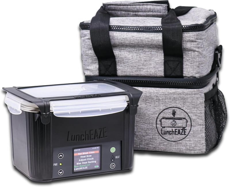 Self-Heating Electric Lunch Box – Cordless, Portable, BPA Free