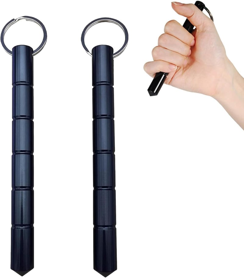 Self Defense Aluminum Keychain Set