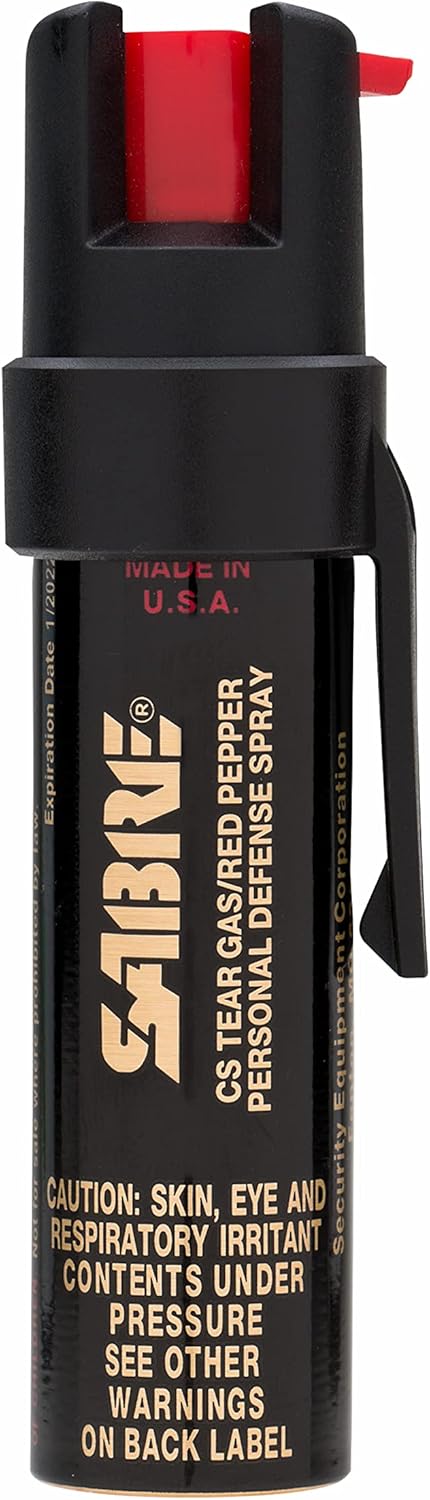 Pepper Spray, 3-in-1 Formula with Belt Clip