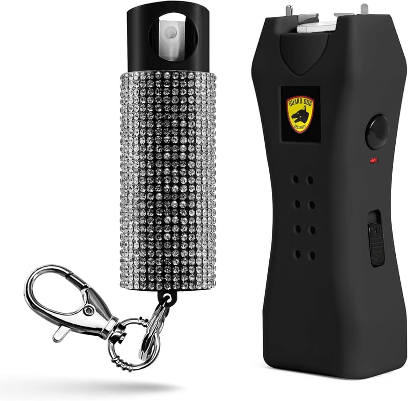 Self-Defense Set: Pepper Spray & Stun Gun Combo for Women