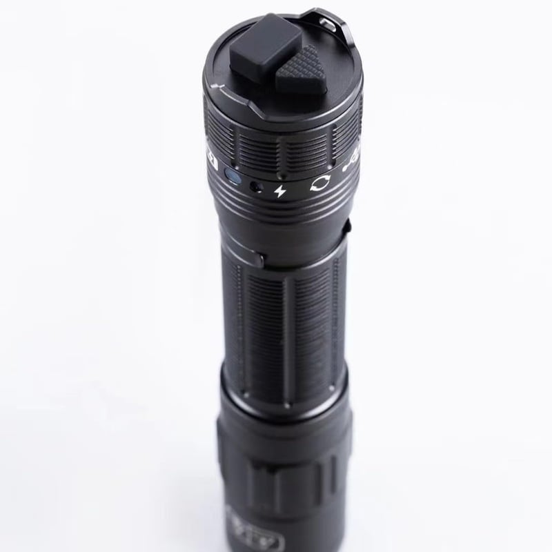 Rechargeable Stun Gun with LED Flashlight and Holster