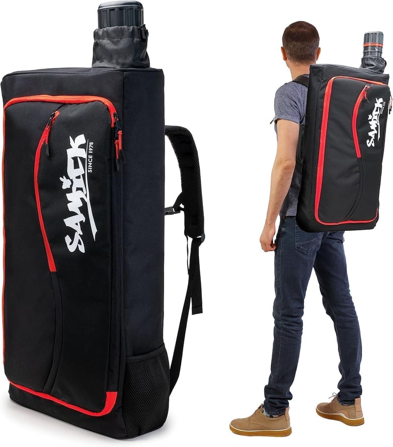 Archery Backpack with Padded Bow Case & Telescopic Arrow Tube