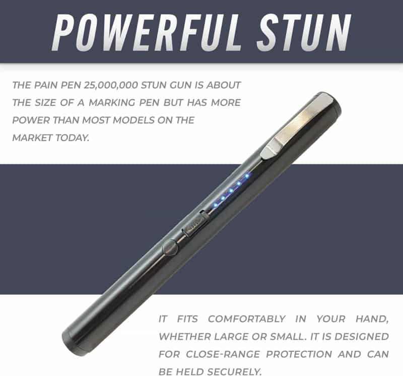 Self-Defense Stun Pen: USB Rechargeable, Compact