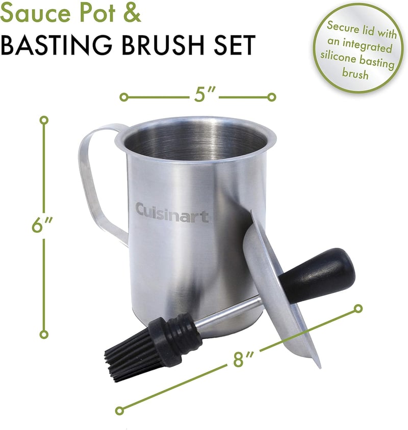 Sauce Pot & Basting Brush Set by Cuisinart