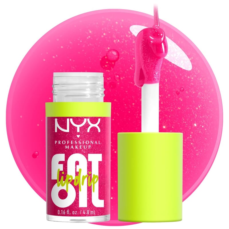 NYX Vegan Tinted Lip Oil Gloss - Supermodel Magenta