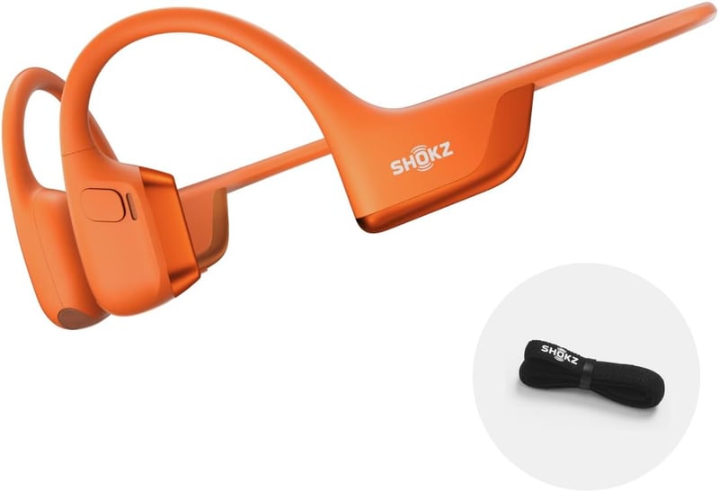 Workout Bone Conduction Headphones - Open-Ear, Sweat Resistant