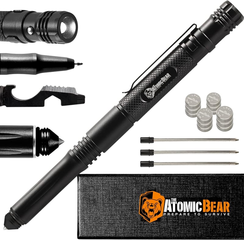 Tactical Multi-tool Pen with Light & Glass Breaker