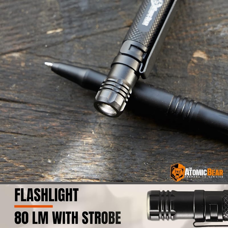 Tactical Multi-tool Pen with Light & Glass Breaker