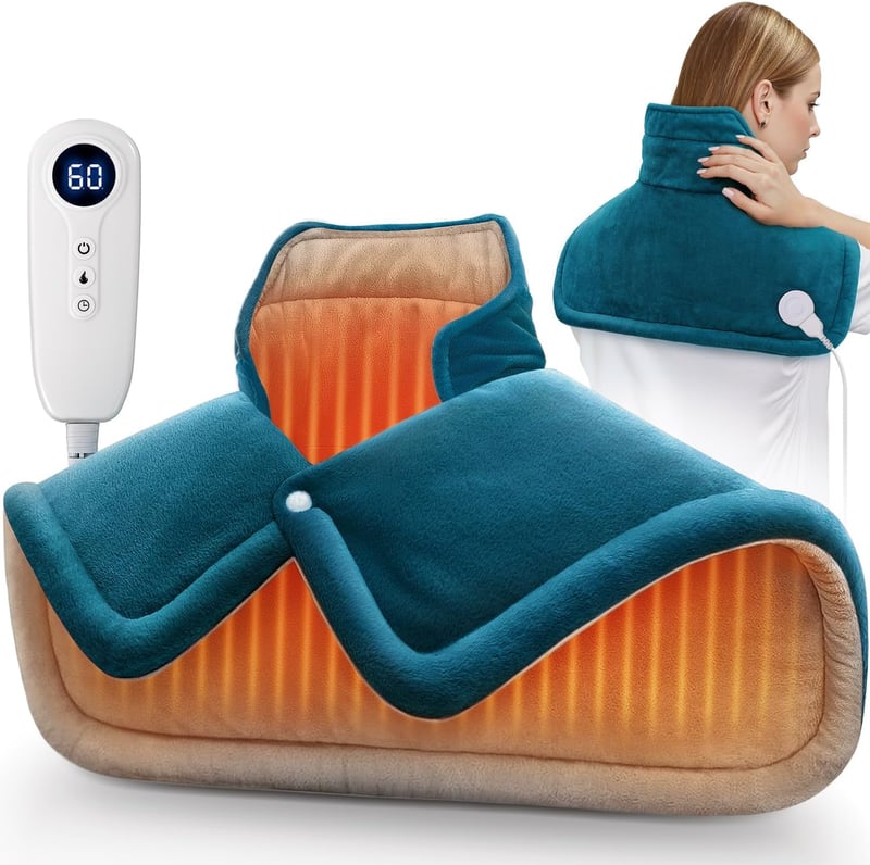 Valentine's Weighted Neck Heating Pad - 6 Heat Settings