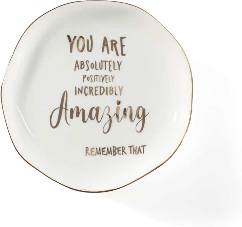 Birthday Ceramic Trinket Dish for Women