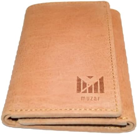 Men's RFID-Blocking Leather Wallet - Trifold (Marriott Tan)