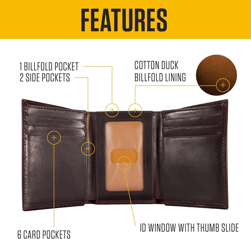 Men's Oil-Tanned Leather Wallets – Durable, Multiple Styles