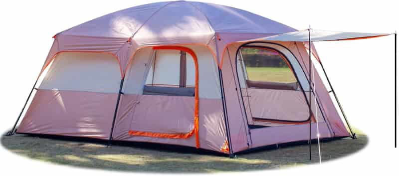 12-Person Waterproof Family Tent for Camping