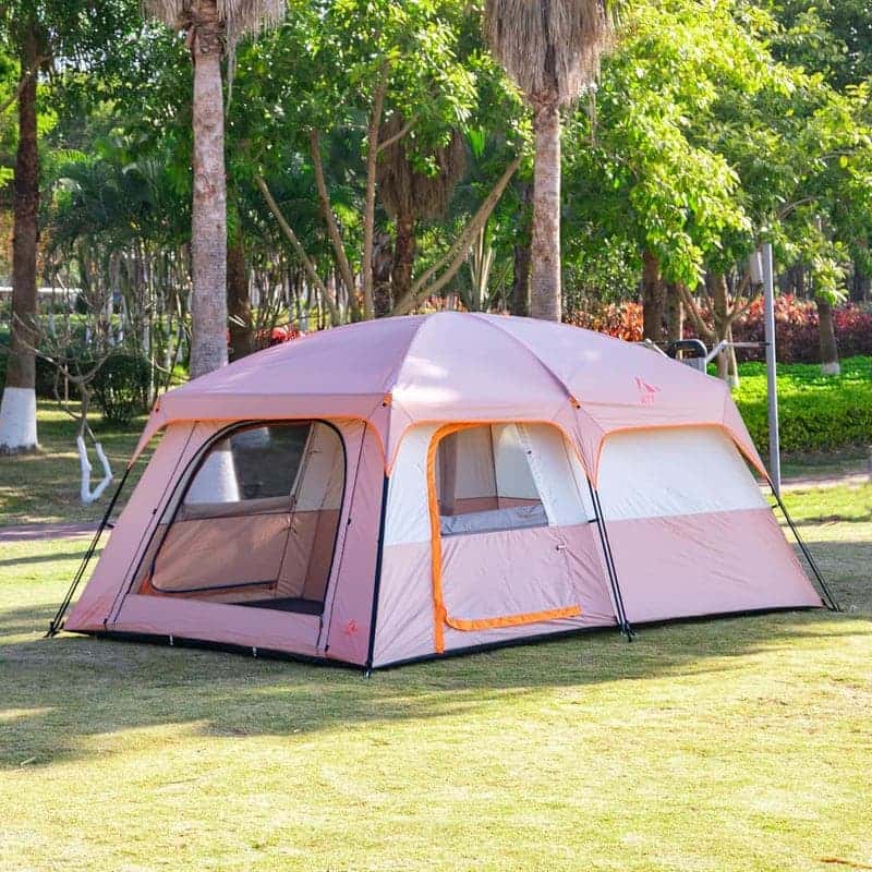 12-Person Waterproof Family Tent for Camping
