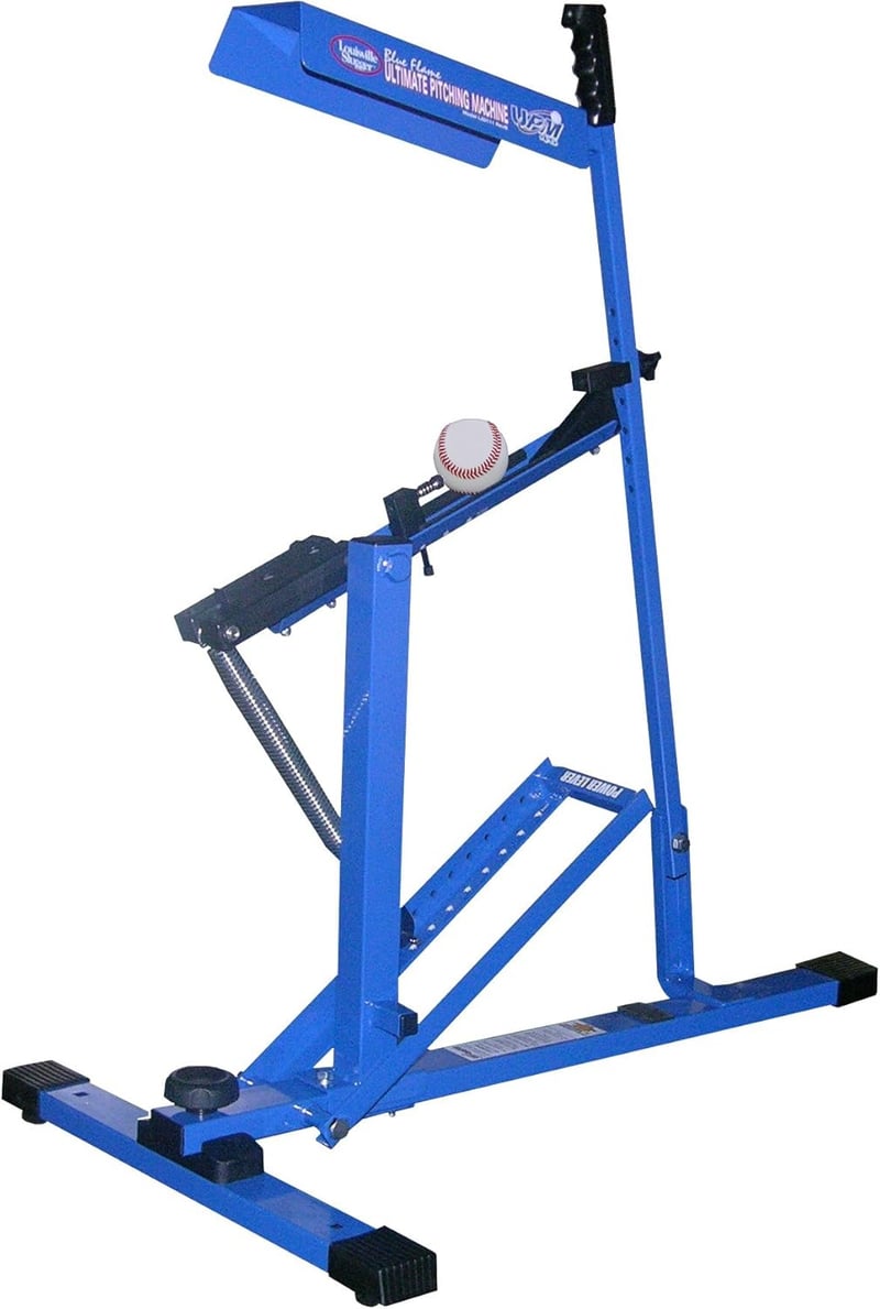 Blue Flame Baseball Pitching Machine by Louisville Slugger