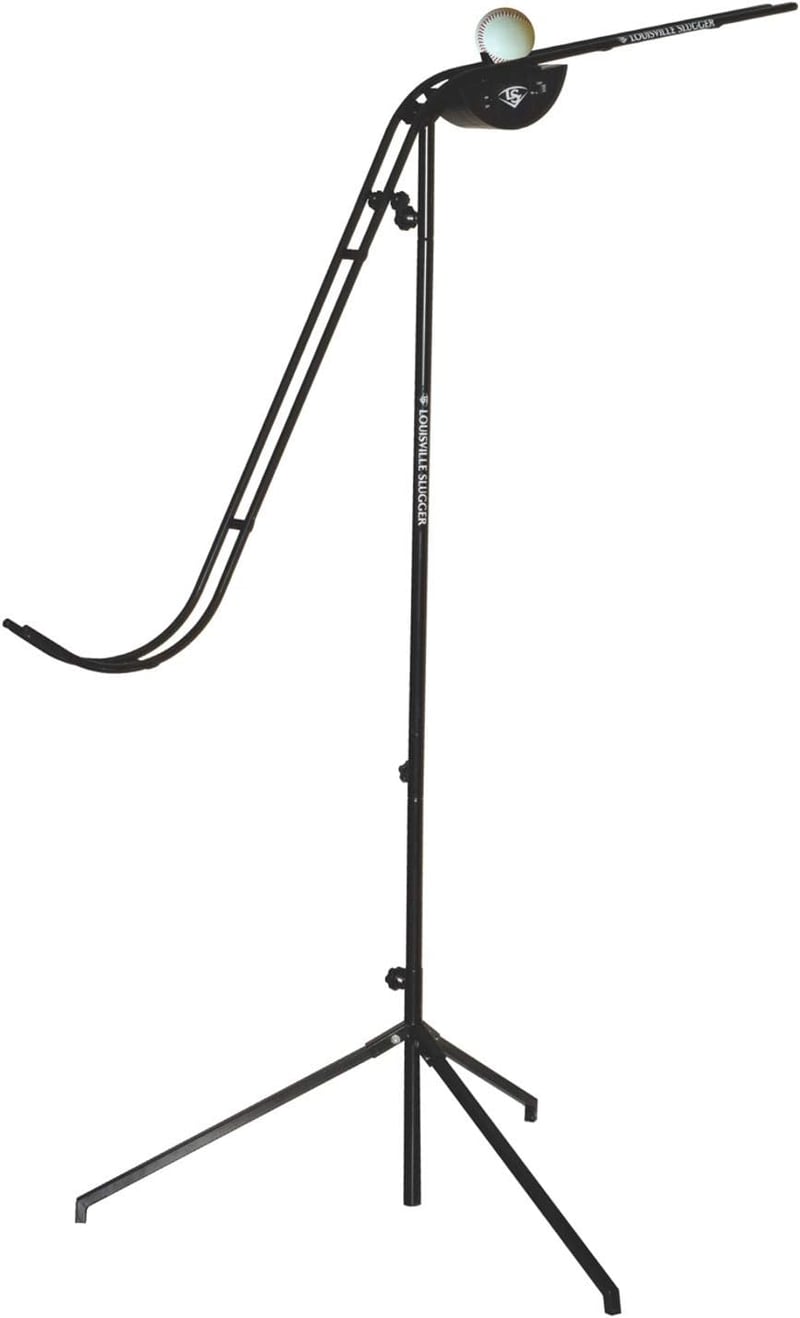 Soft Toss Baseball Training System, Black