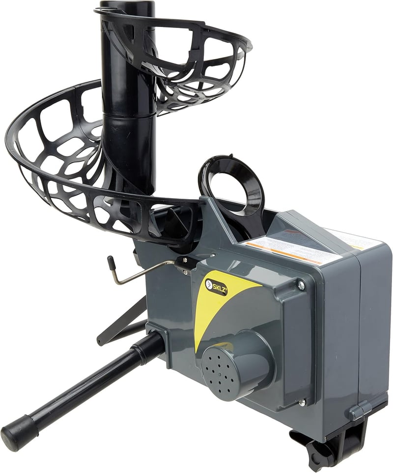 Soft Toss Baseball Pitching Machine for Batting & Fielding
