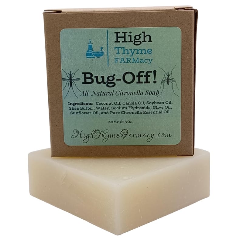 Camping Citronella Soap Bar - All-Natural, Handmade, 5 Oz