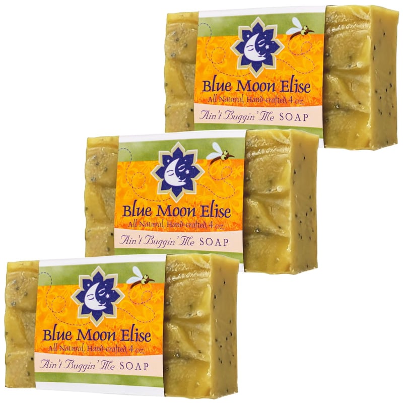 Camping Citronella Soap Trio - Natural Handmade Formula