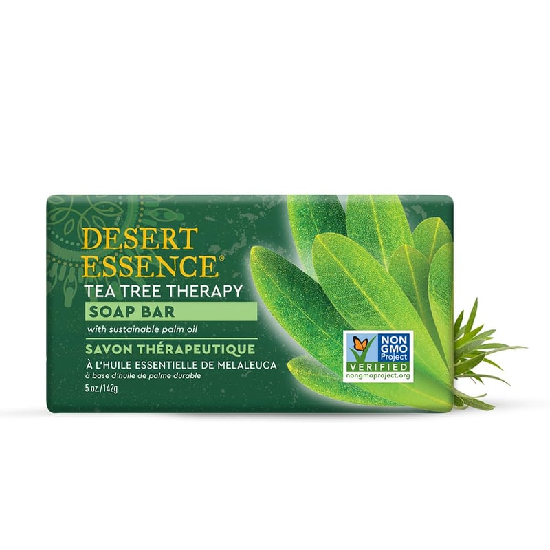 Tea Tree Cleansing Soap Bar - Vegan, Sensitive Skin Friendly