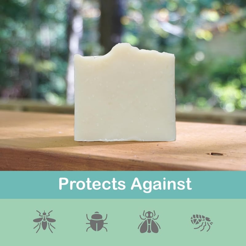 Natural Citronella Body Soap 2-Pack – DEET-Free Insect Repellent