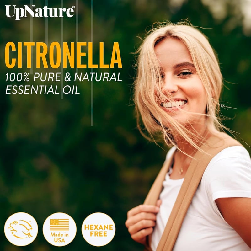 Citronella Oil Roll-On: 100% Natural for Skin