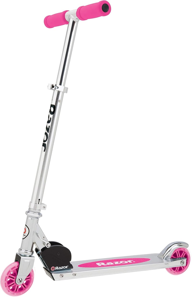 Kids' Kick Scooter with Adjustable Bars & Lightweight Frame