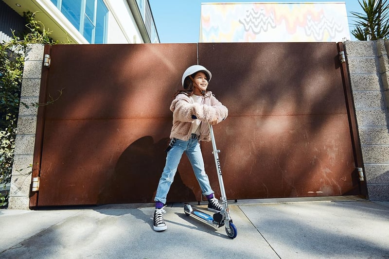 Kids' Foldable Aluminum Kick Scooter