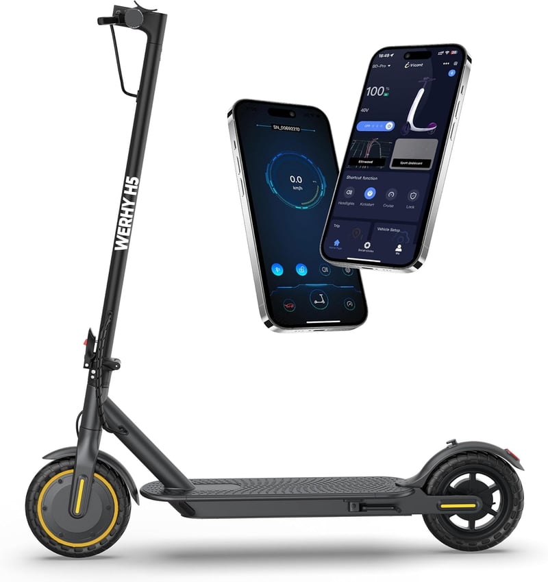 Foldable Electric Scooter for Adults, 350W/500W, 8.5''/14'' Tires