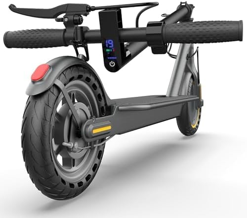 Electric Scooter, Long-Range, Folding, Dual Braking