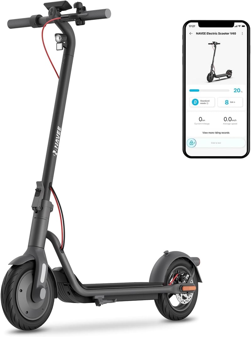 Electric Scooter for Adults, 900W, 40 Miles, Foldable