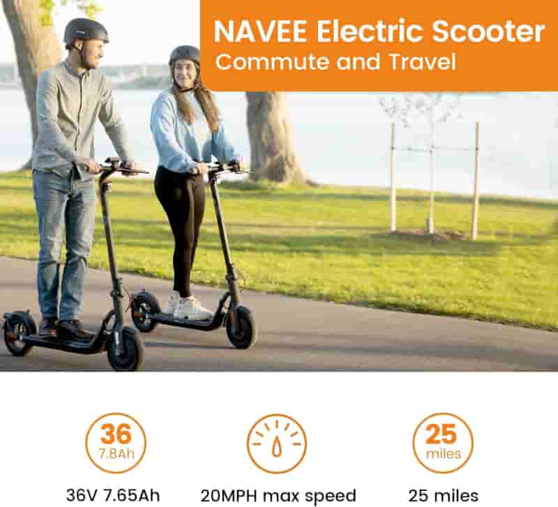 Electric Scooter for Adults, 900W, 40 Miles, Foldable