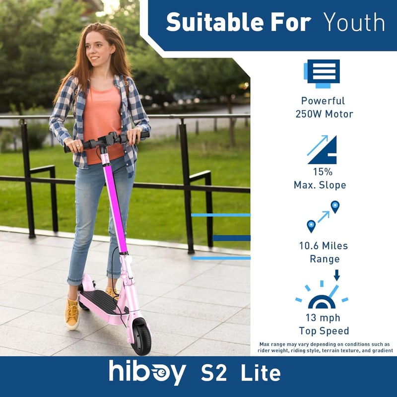 Electric Scooter for Teens, 350W, Foldable, UL Certified
