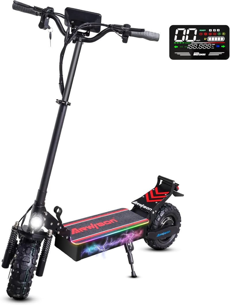Electric Scooter 2500W, 40MPH, 11