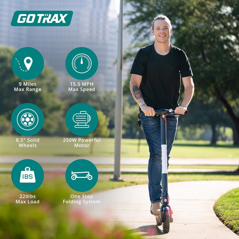 Electric Scooter for Adults, Foldable 8.5