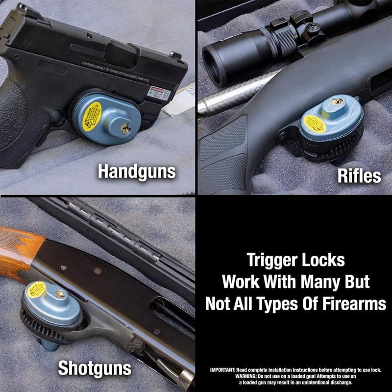 Gun Trigger Lock with Key